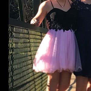 Bubblegum homecoming dress